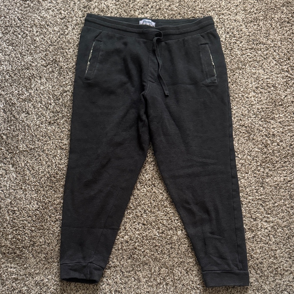 Burlebo Dark Gray Drawstring Jogger Sweatpants